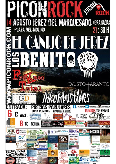 Cartel Piconrock 2016