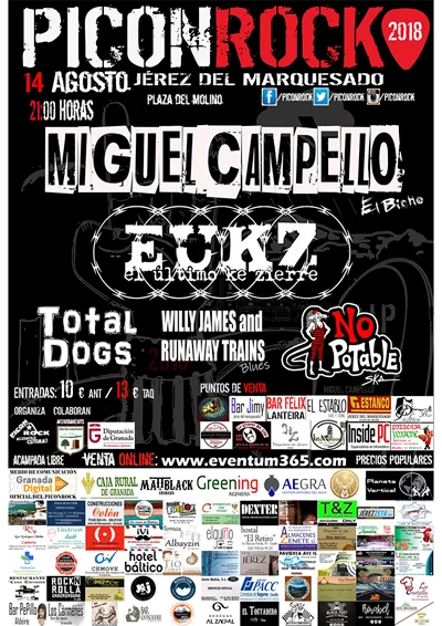Cartel Piconrock 2018
